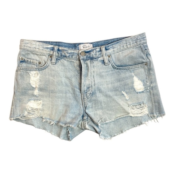 Rails Distressed Cutoff Jean Shorts - Picture 1 of 9